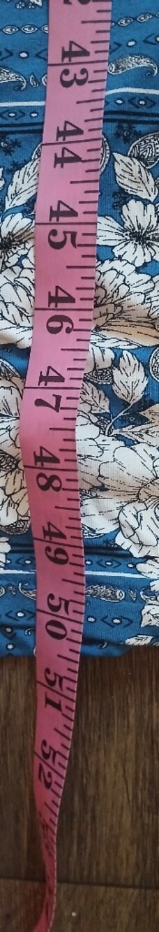 Studio F Blue Floral Halter Maxi Dress Sz 6 Spandex Preowed - Picture 7 of 11